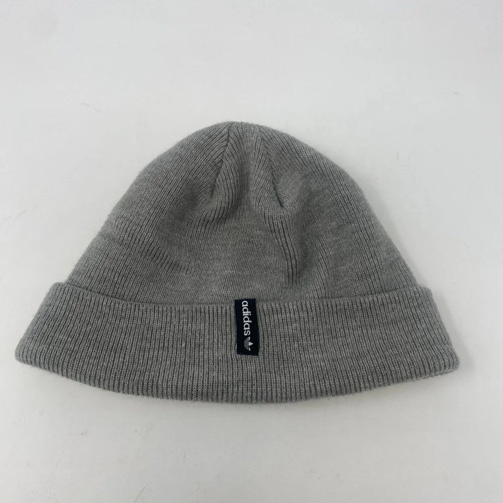 Adidas‎ Men's Cuffed Winter Beanie Hat Cap Gray
